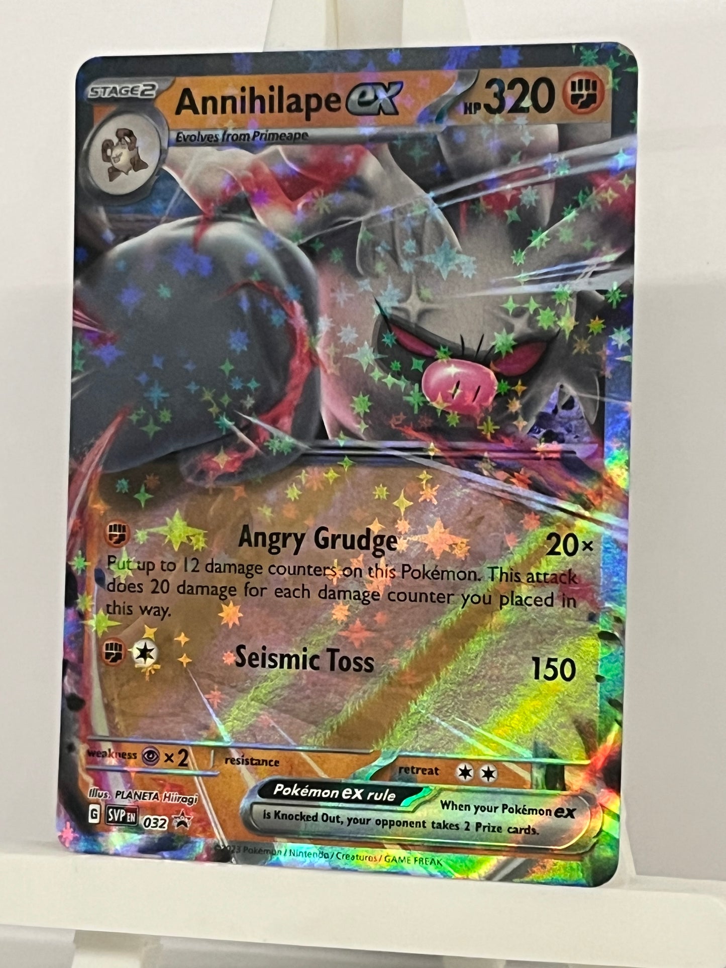 Pokémon TCG - Annihilape EX 032 SVP Scarlet & Violet Promo - English