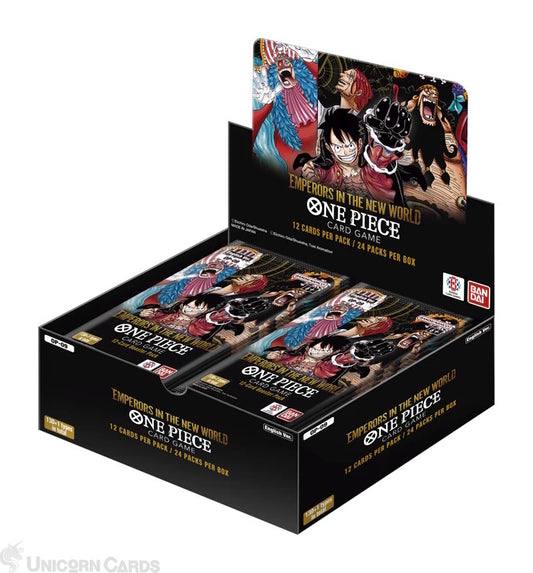 One Piece TCG - Emperors in the World OP09 - Sealed Booster Box - English