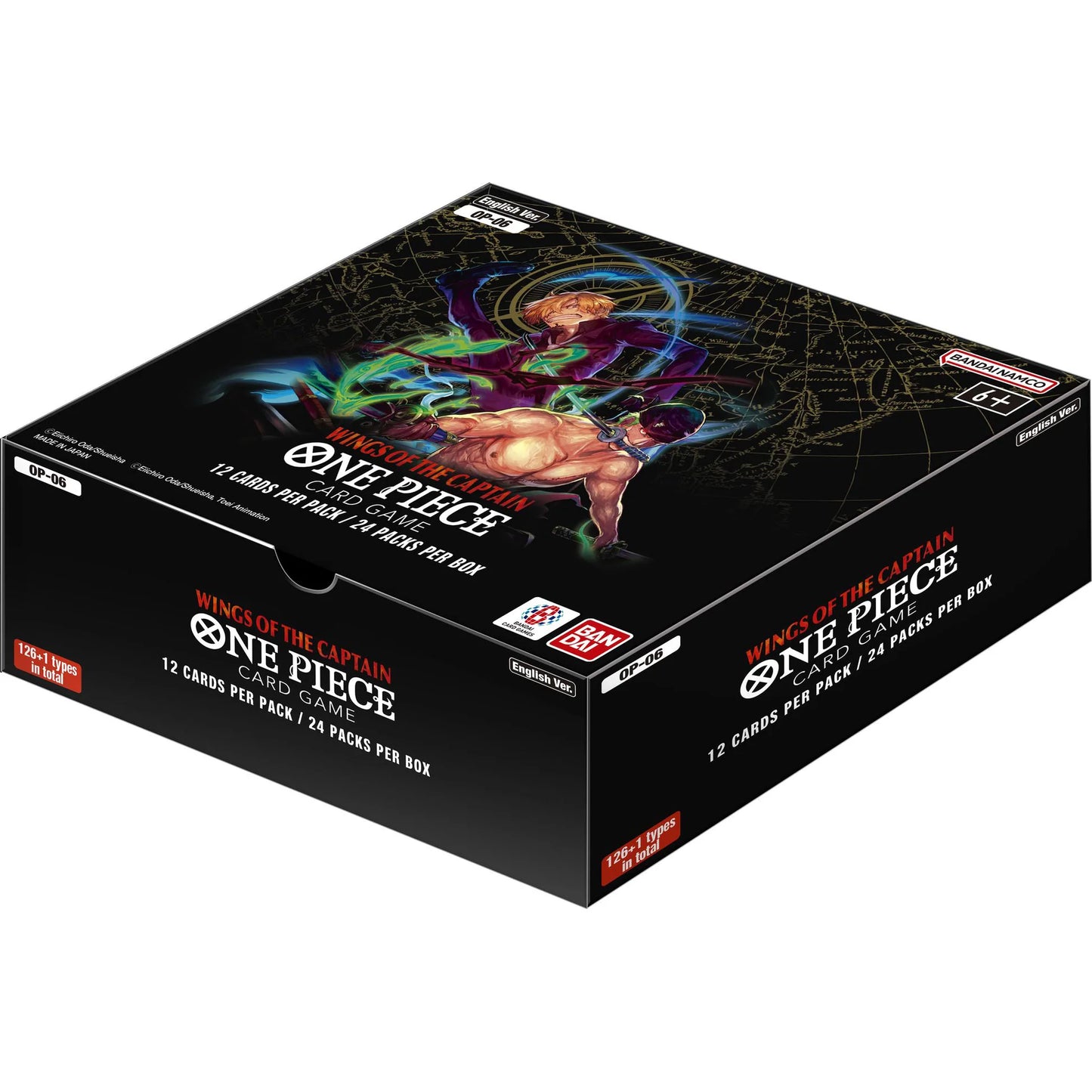 One Piece TCG - Wings of the Captain OP06 - Sealed Booster Box - English
