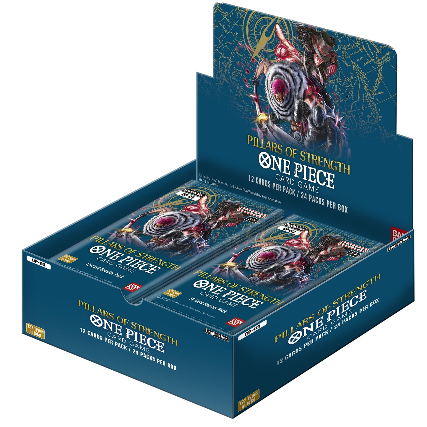 One Piece TCG - Pillars Of Strength OP03 - Sealed Booster Box