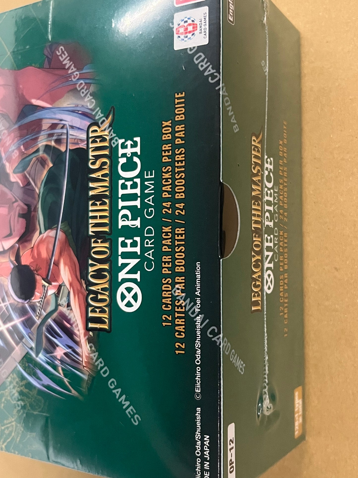 OP12 Legacy of the Master Factory Sealed Booster Box - English
