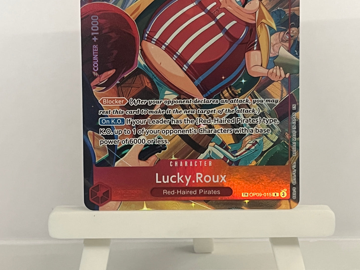 One Piece TCG - OP09-015 TR Rare - A Fist of Divine Speed - English