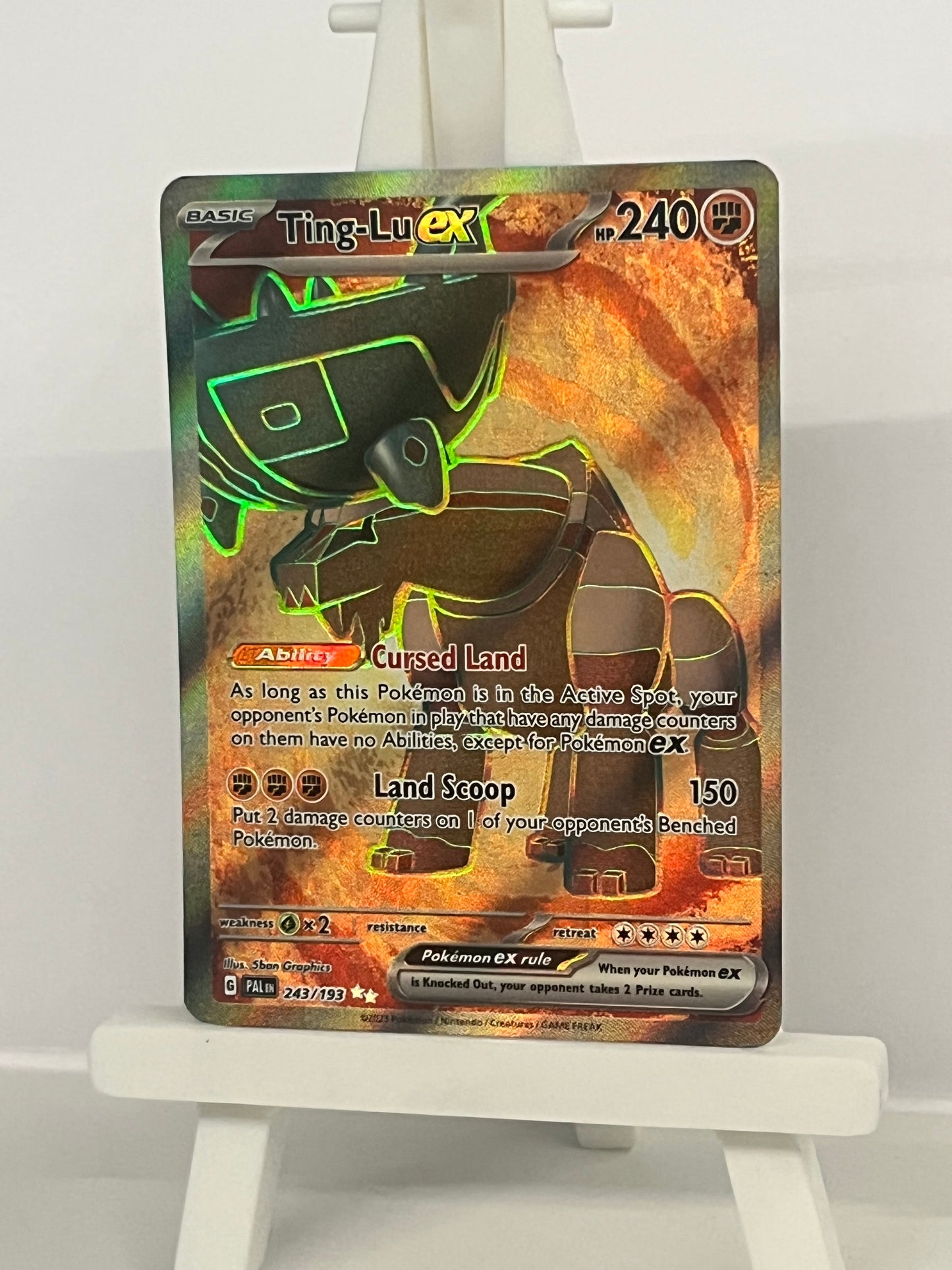 Pokémon TCG - Ting-Lu EX 243/193 PAL Paldea Evolved - English