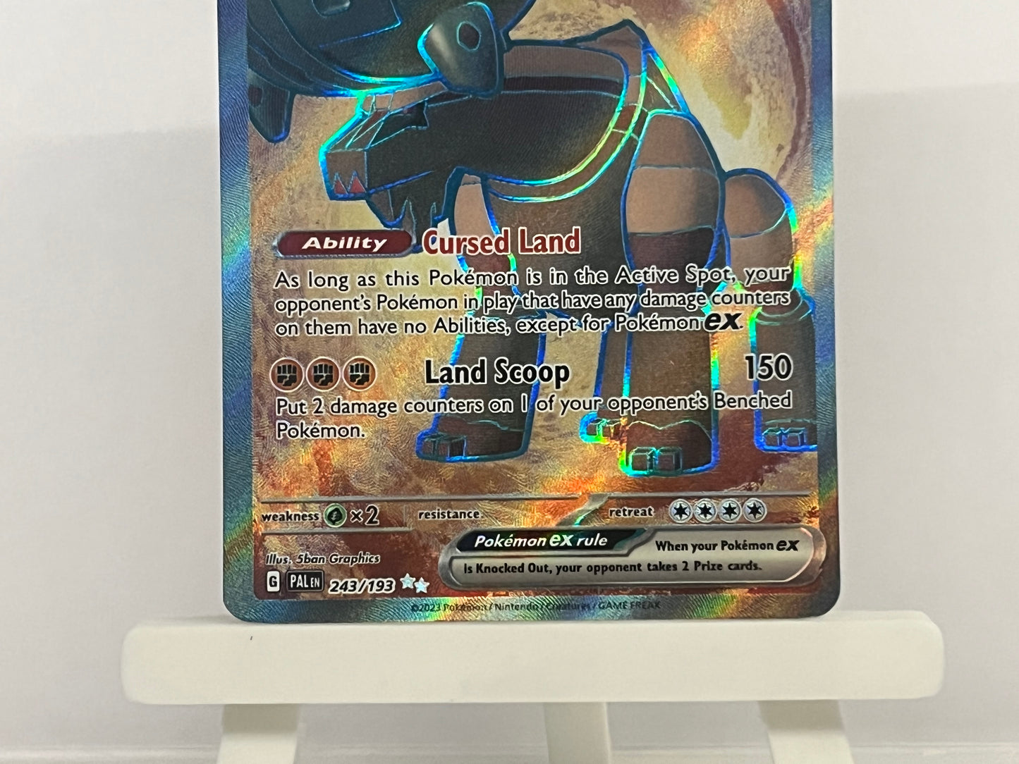Pokémon TCG - Ting-Lu EX 243/193 PAL Paldea Evolved - English