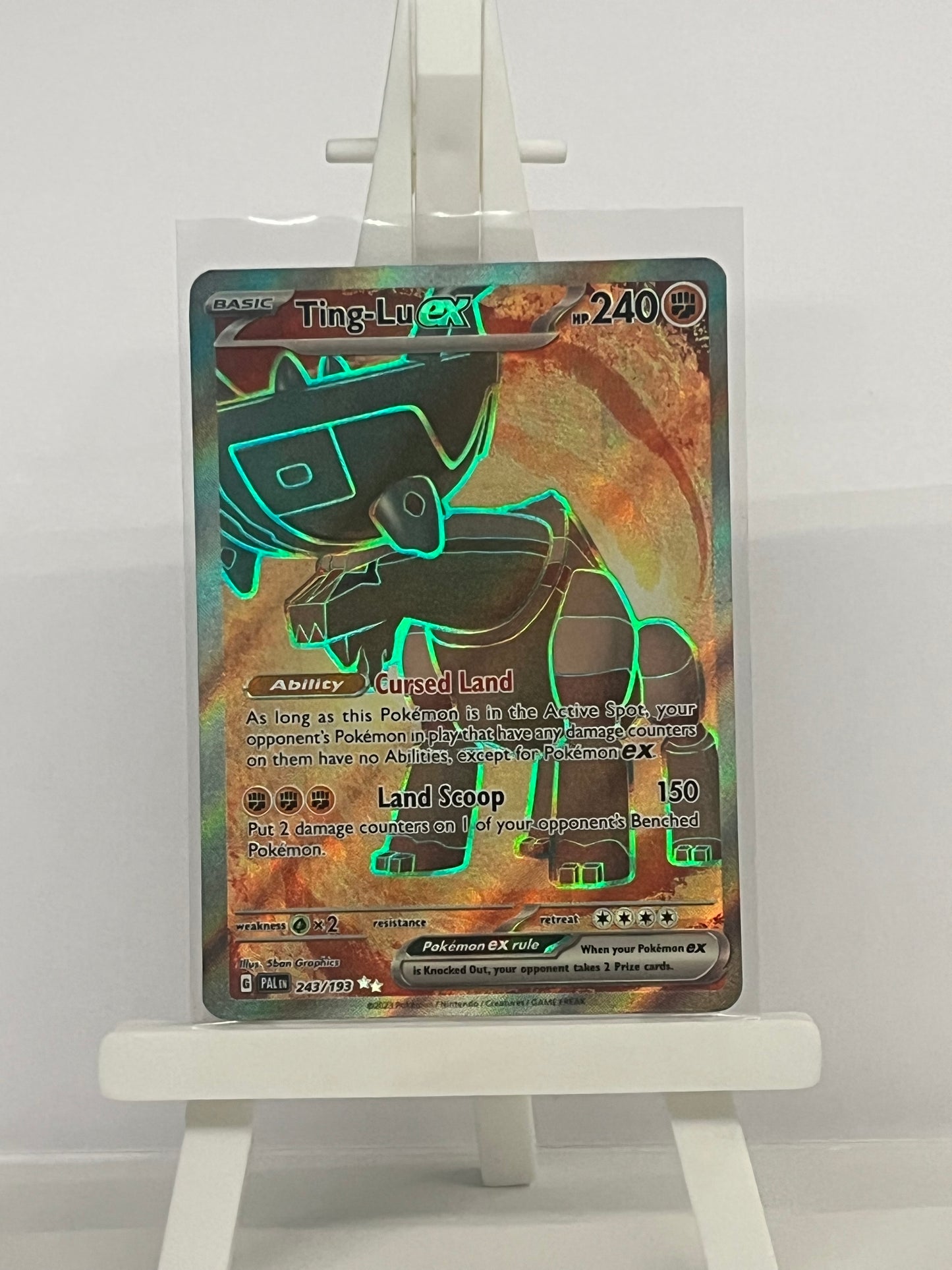 Pokémon TCG - Ting-Lu EX 243/193 PAL Paldea Evolved - English