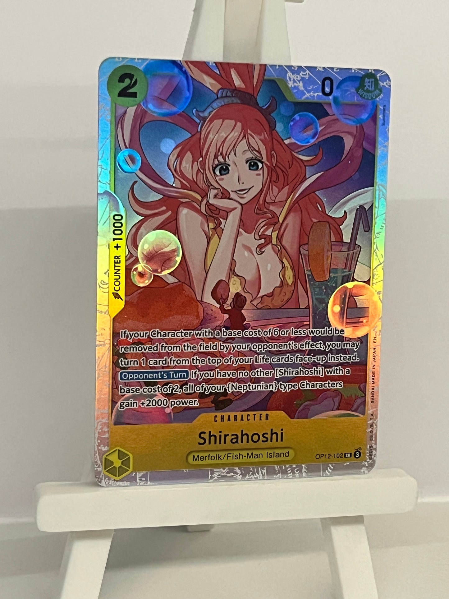 One Piece TCG - Shirahoshi OP12-102 Legacy of the Master - English