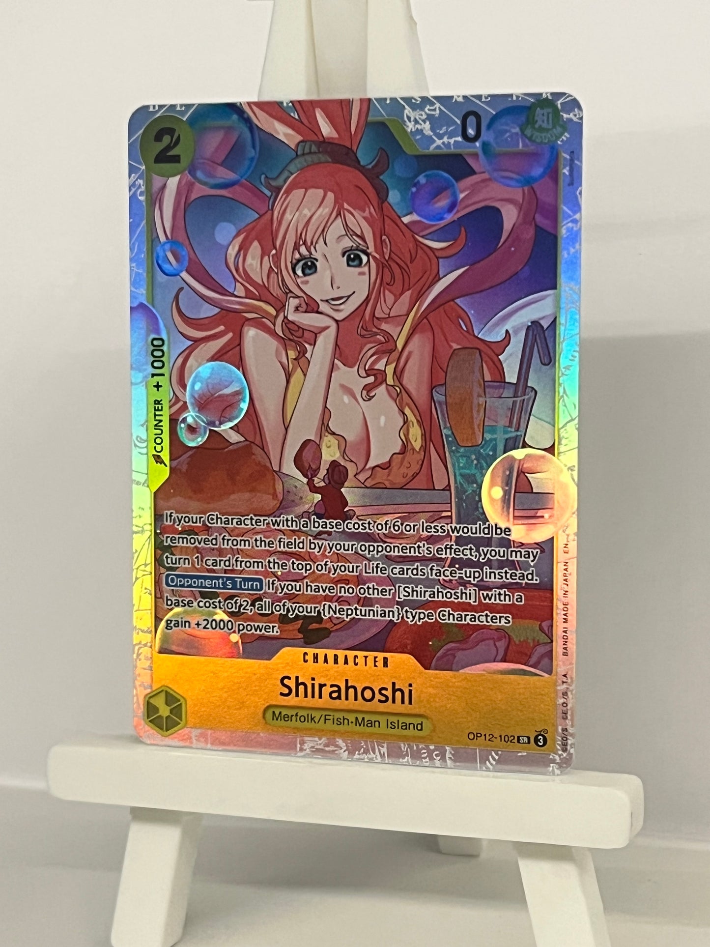 One Piece TCG - Shirahoshi OP12-102 Legacy of the Master - English