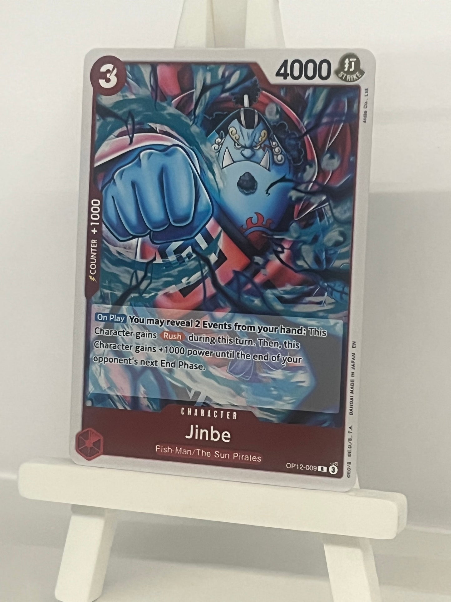 One Piece TCG - Jinbe OP12-009 Legacy of the Master - English