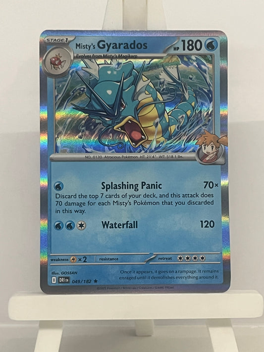 Pokémon TCG - Misty's Gyarados 049/182 DRI Destined Rivals - English