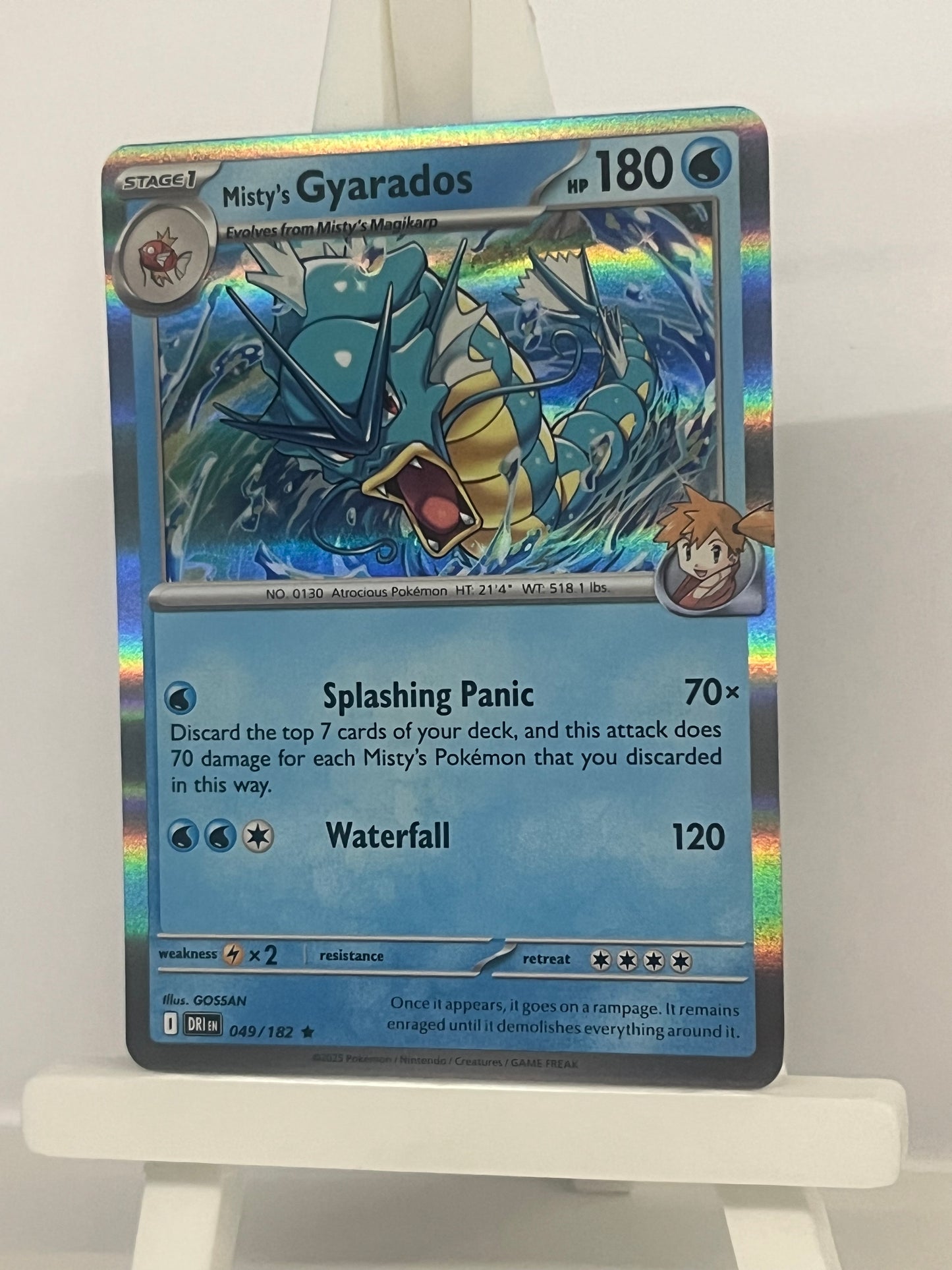 Pokémon TCG - Misty's Gyarados 049/182 DRI Destined Rivals - English