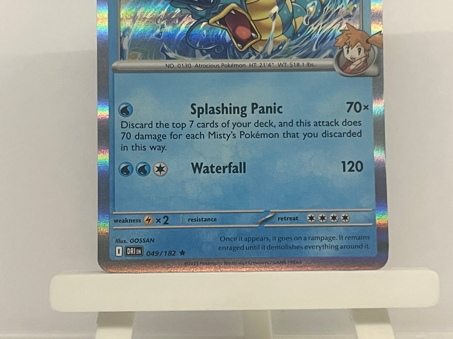 Pokémon TCG - Misty's Gyarados 049/182 DRI Destined Rivals - English