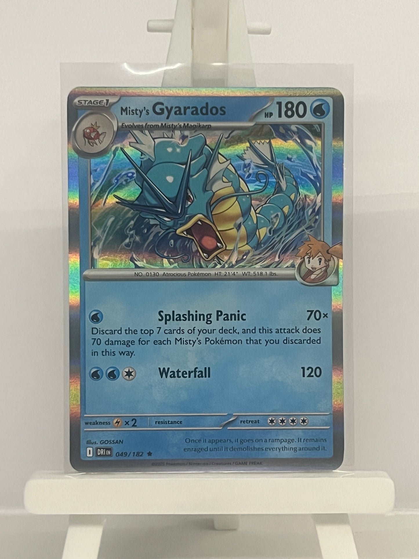 Pokémon TCG - Misty's Gyarados 049/182 DRI Destined Rivals - English