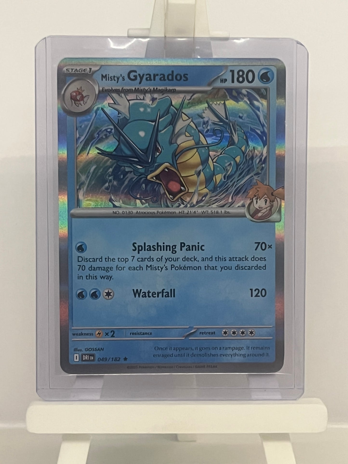 Pokémon TCG - Misty's Gyarados 049/182 DRI Destined Rivals - English