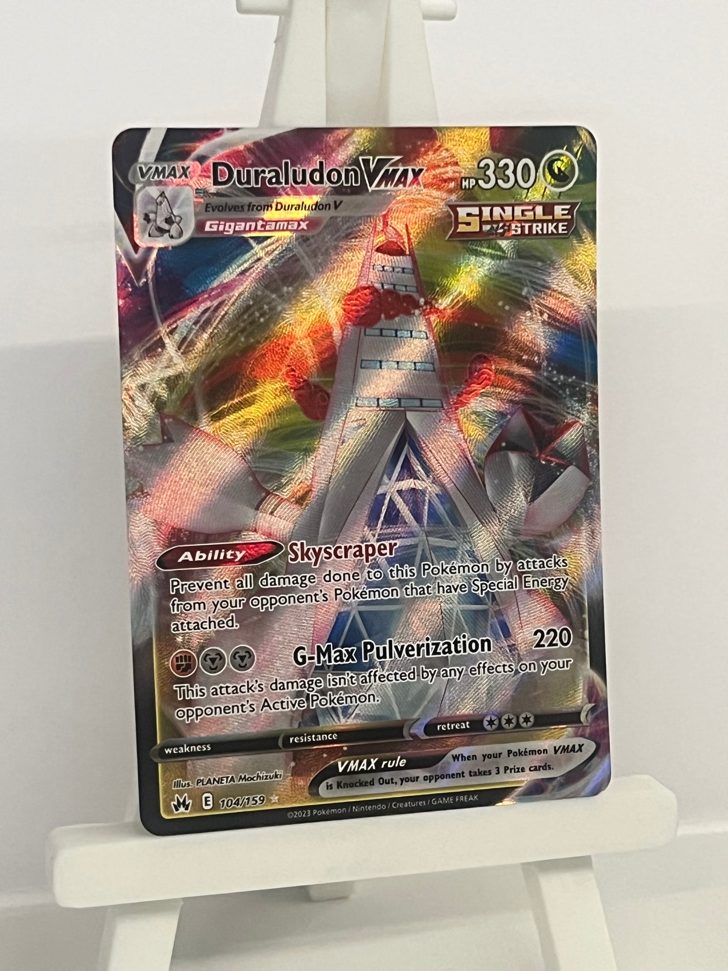 Pokémon TCG - Duraludon VMAX 104/159 CRZ Crown Zenith - English