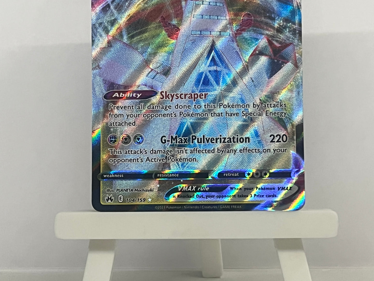 Pokémon TCG - Duraludon VMAX 104/159 CRZ Crown Zenith - English
