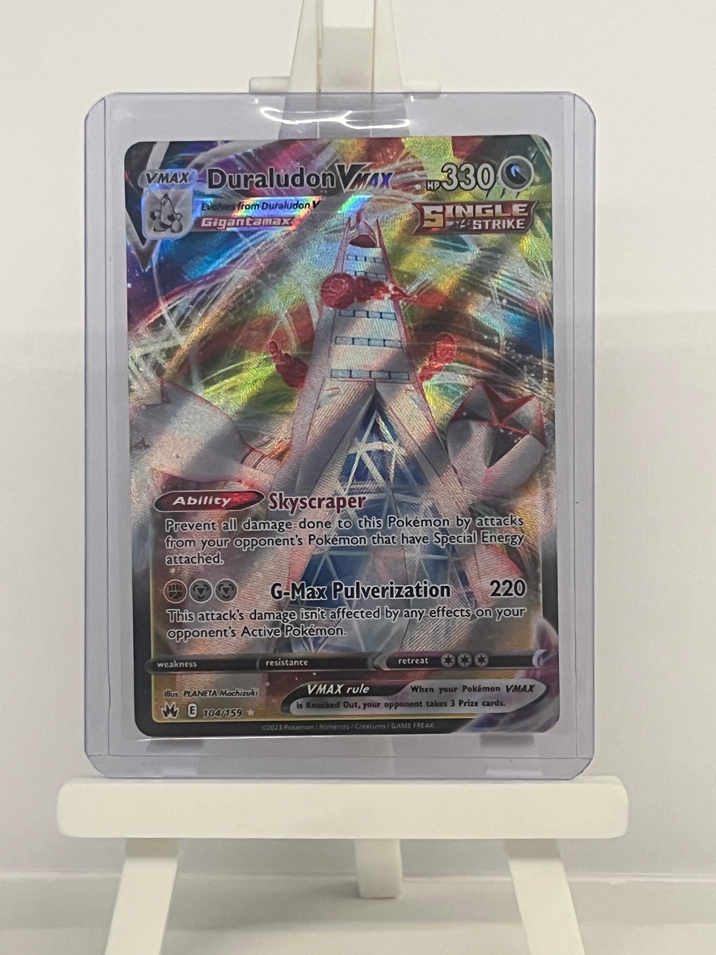 Pokémon TCG - Duraludon VMAX 104/159 CRZ Crown Zenith - English