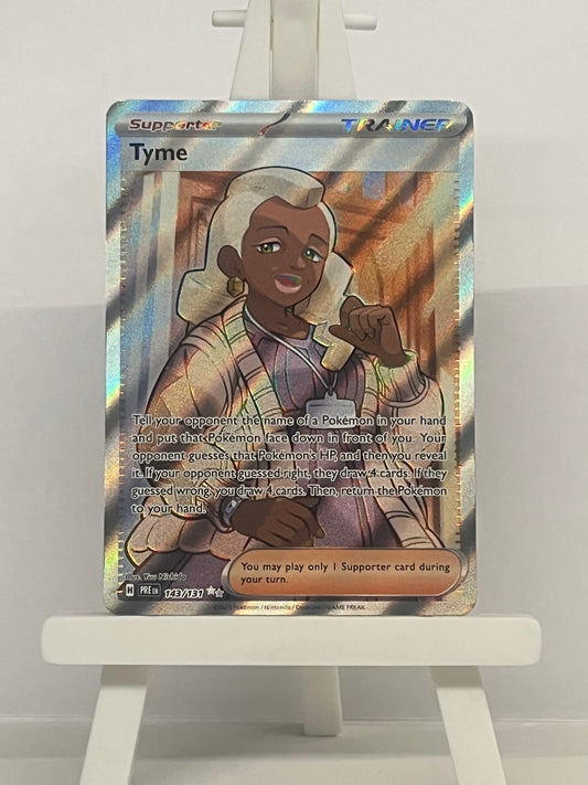 Pokémon TCG - Tyme 143/131 PRE Prismatic Evolutions - English