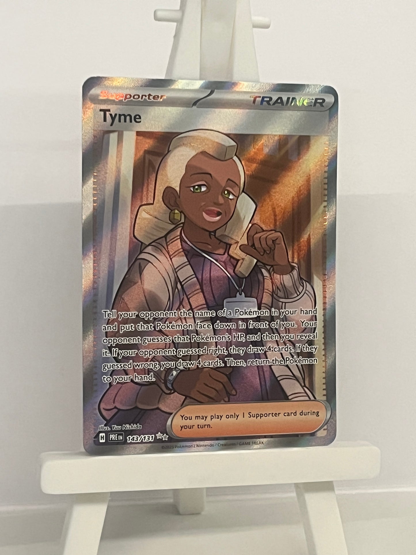 Pokémon TCG - Tyme 143/131 PRE Prismatic Evolutions - English