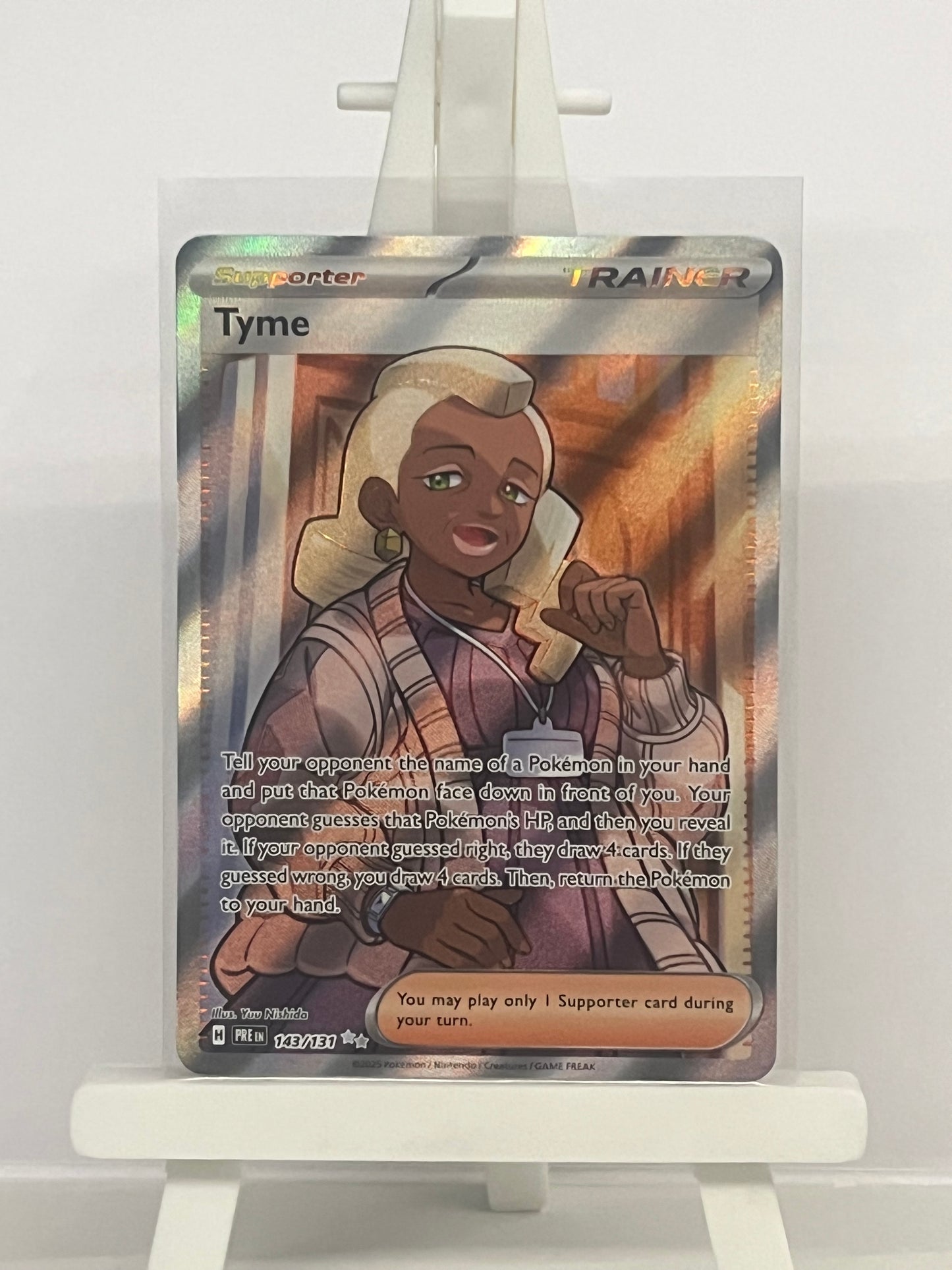 Pokémon TCG - Tyme 143/131 PRE Prismatic Evolutions - English