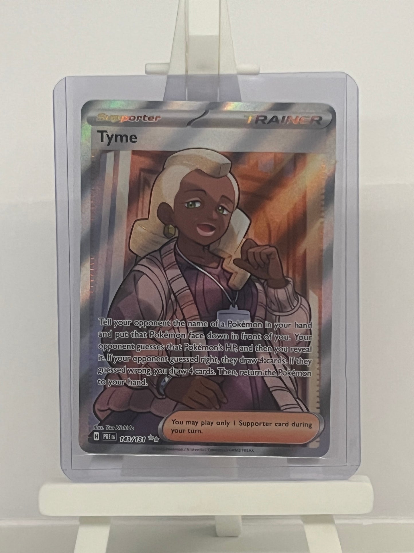 Pokémon TCG - Tyme 143/131 PRE Prismatic Evolutions - English