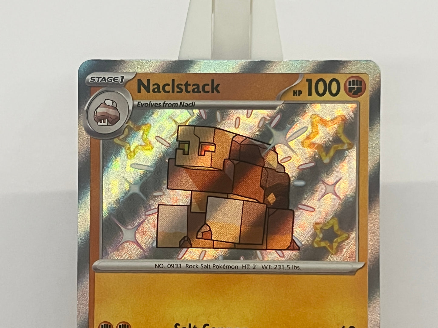 Pokémon TCG - Naclstack 177/091 PAF Paldean Fates - English