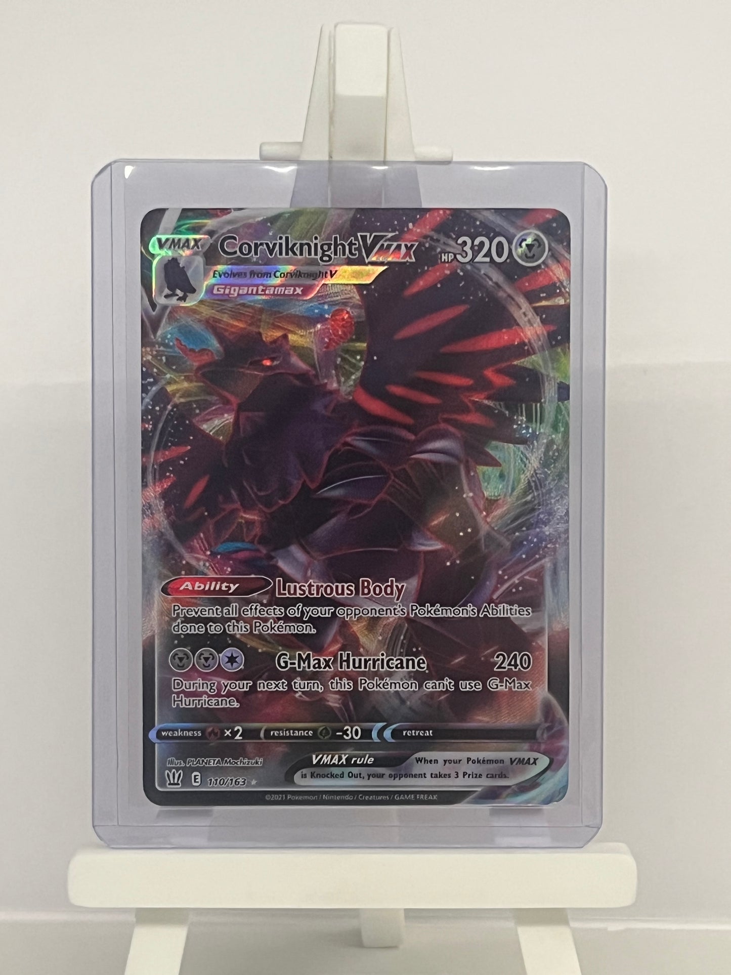 Pokémon TCG - Corviknight VMAX 110/163 BST Battle Styles - English