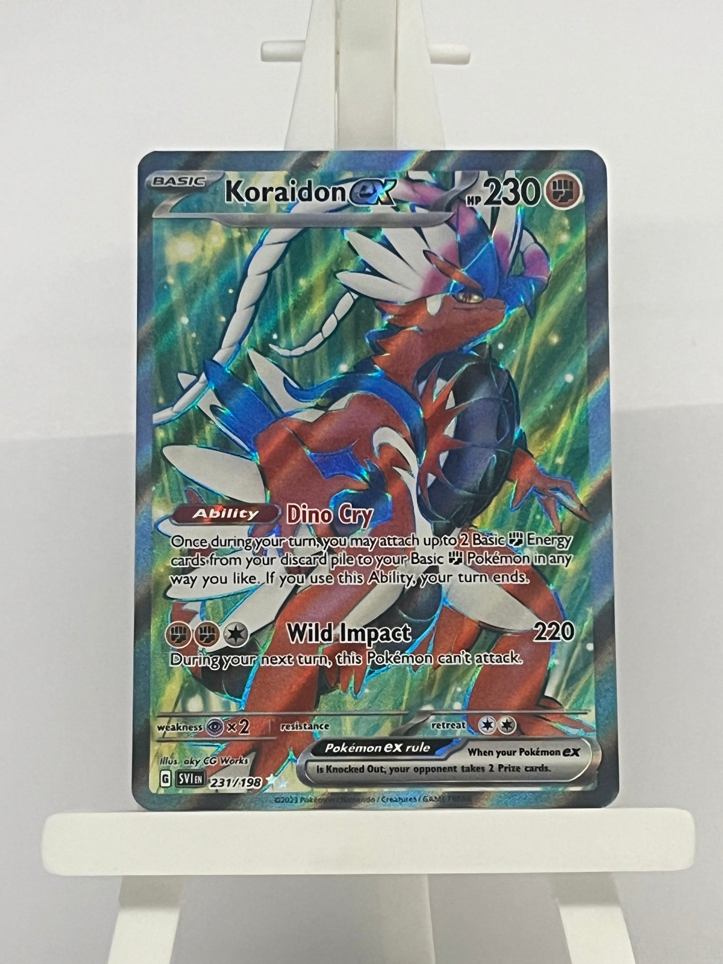 Pokémon TCG - Koraidon EX 231/198 SVI Scarlet & Violet - English