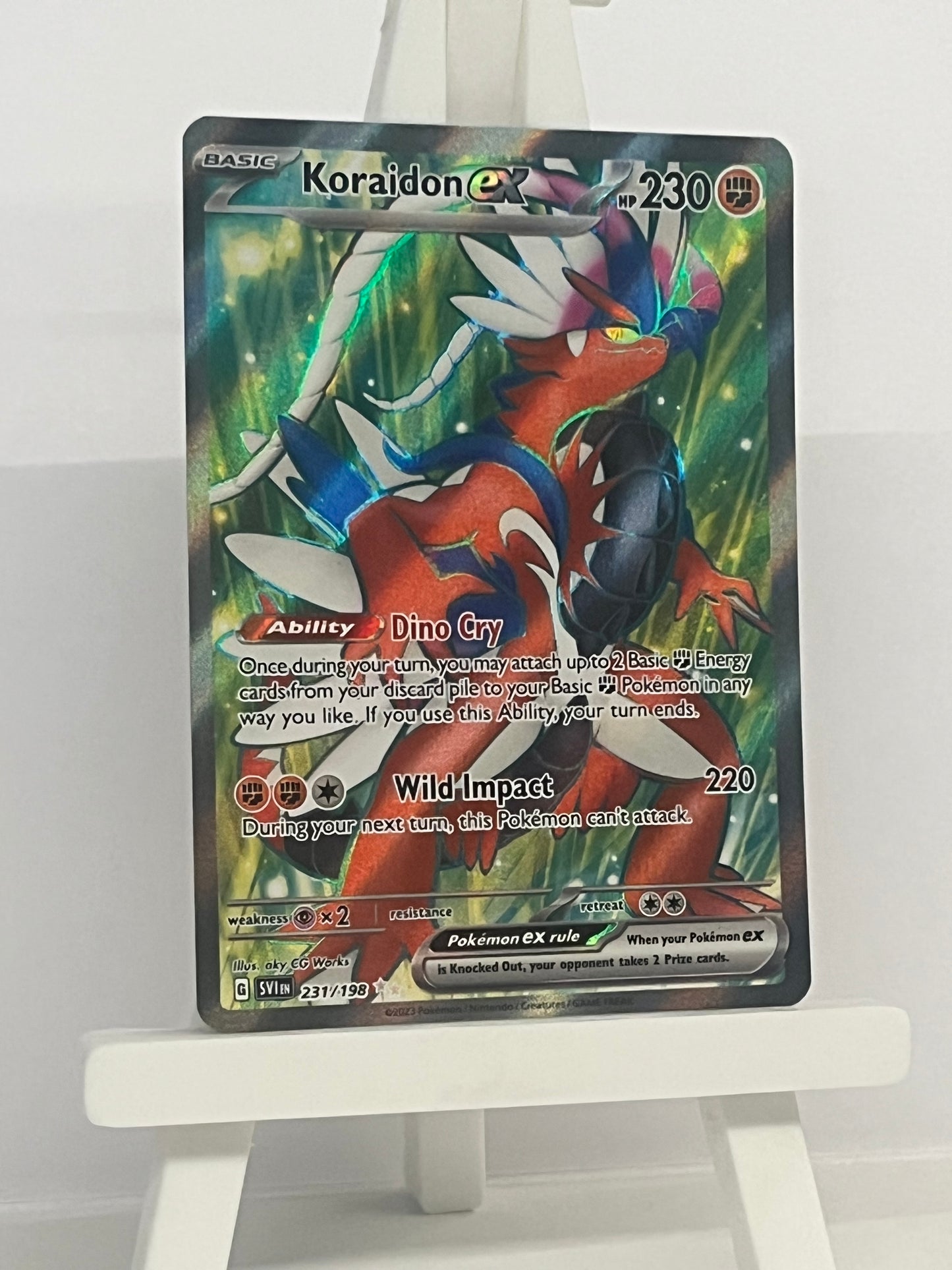 Pokémon TCG - Koraidon EX 231/198 SVI Scarlet & Violet - English