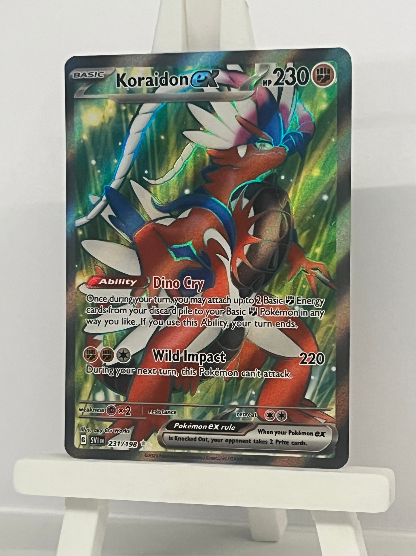 Pokémon TCG - Koraidon EX 231/198 SVI Scarlet & Violet - English