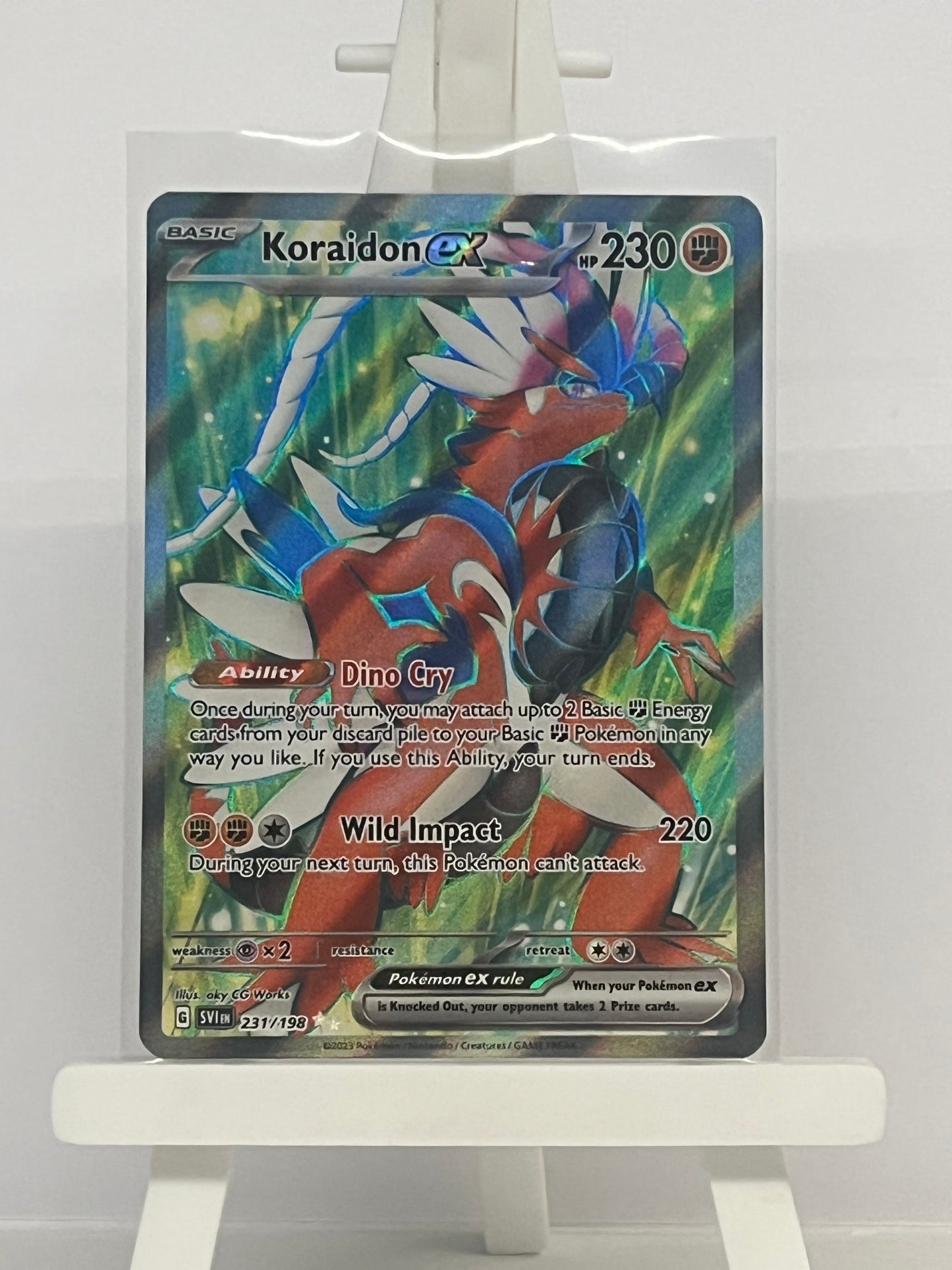 Pokémon TCG - Koraidon EX 231/198 SVI Scarlet & Violet - English