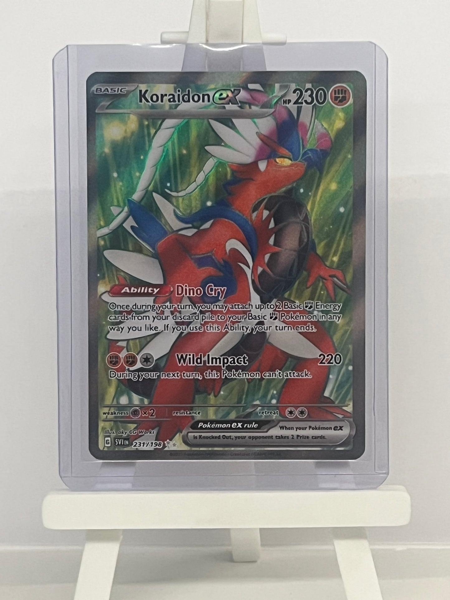 Pokémon TCG - Koraidon EX 231/198 SVI Scarlet & Violet - English