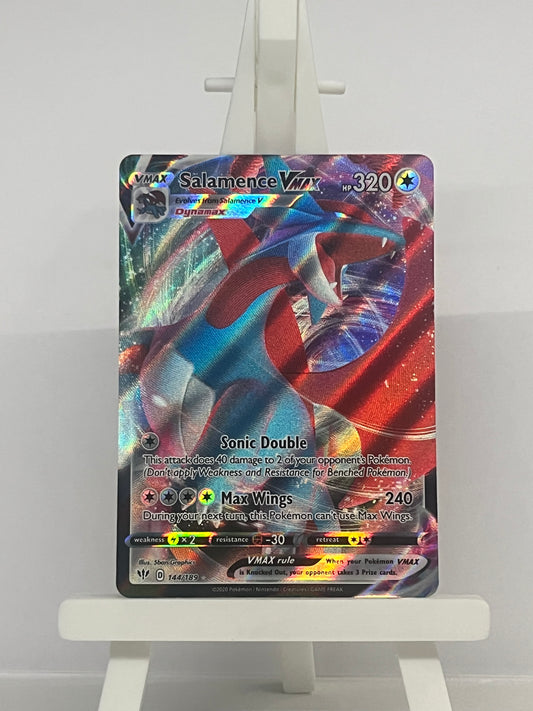Pokémon TCG - Salamence VMAX 144/189 DAA Darkness Ablaze - English