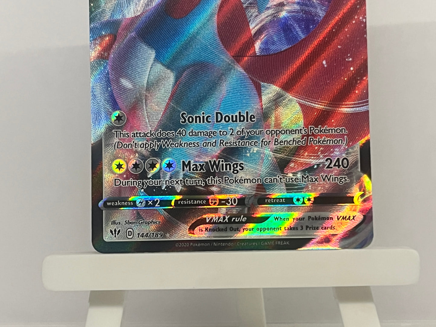 Pokémon TCG - Salamence VMAX 144/189 DAA Darkness Ablaze - English
