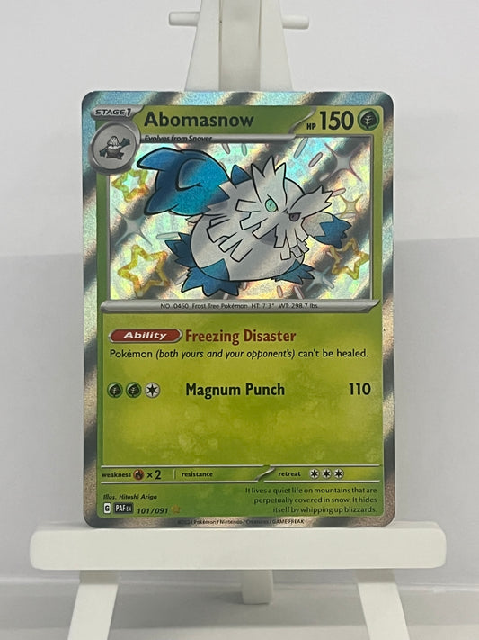Pokémon TCG - Abomasnow 101/091 PAF Paldean Fates - English