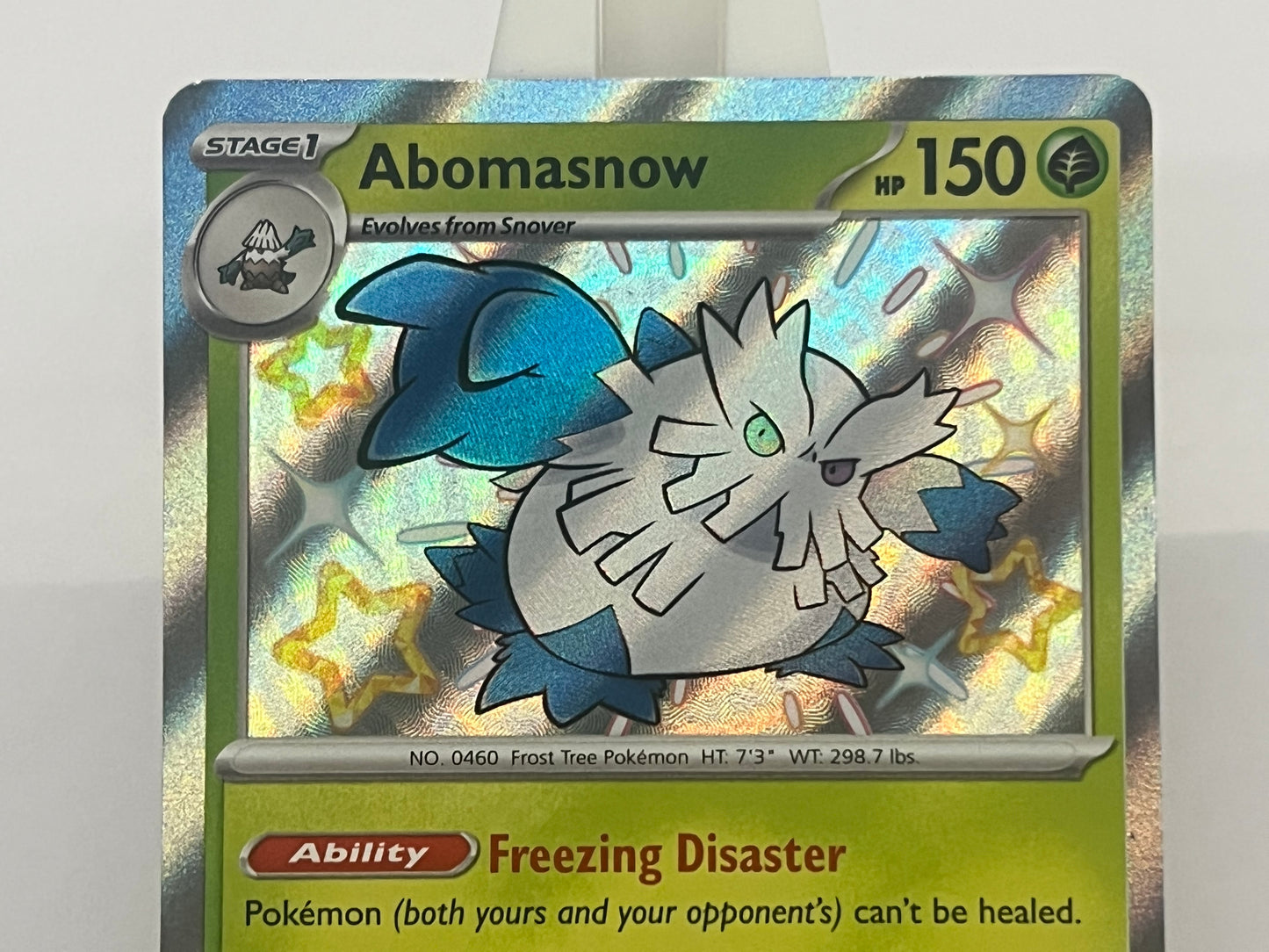 Pokémon TCG - Abomasnow 101/091 PAF Paldean Fates - English