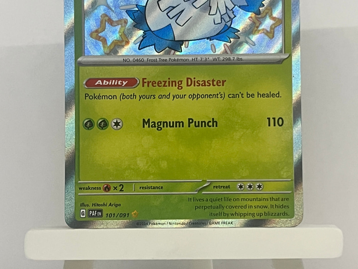 Pokémon TCG - Abomasnow 101/091 PAF Paldean Fates - English