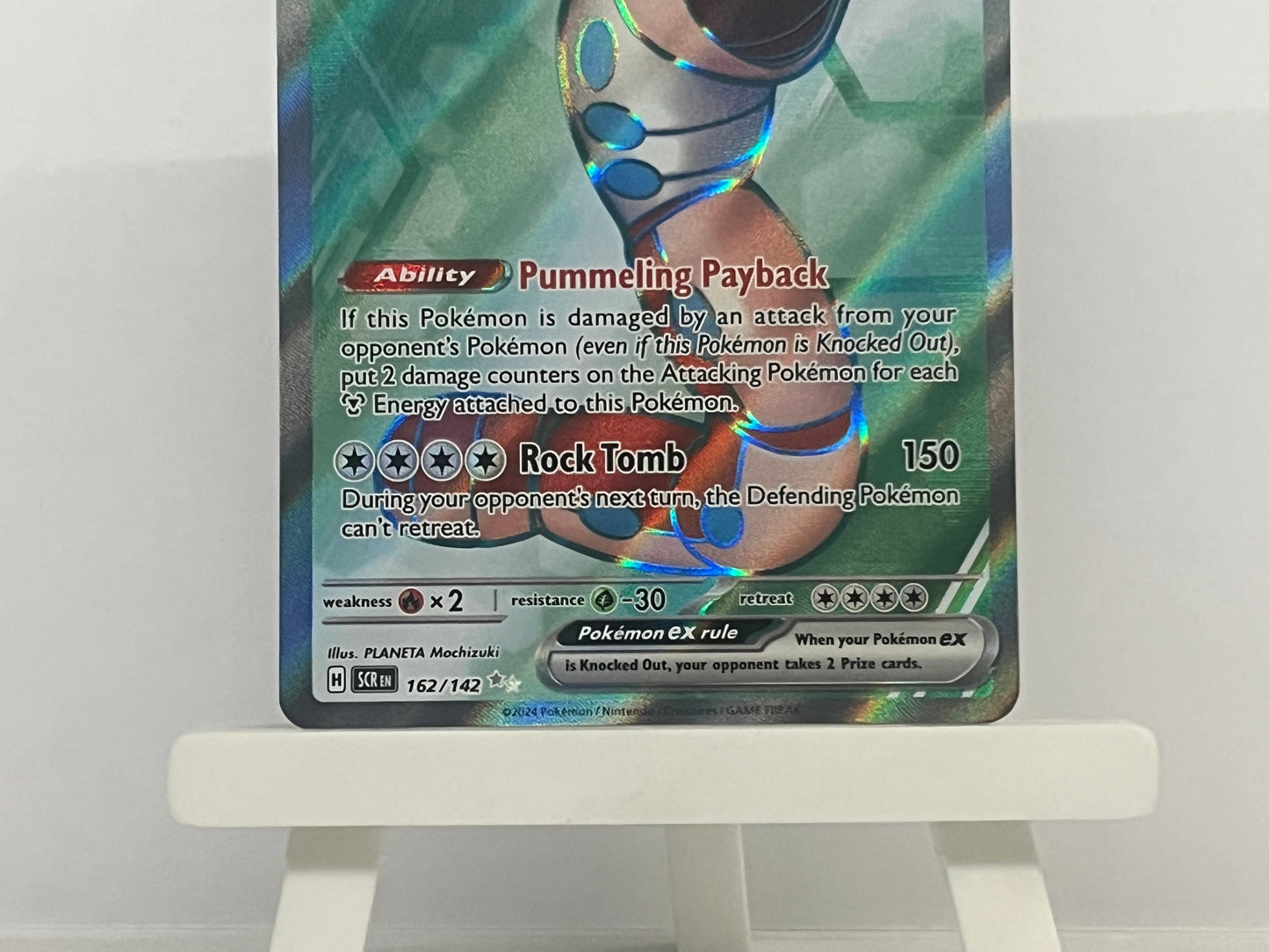 Pokémon RCG - Orthworm EX 162/142 SCR Stellar Crown - English