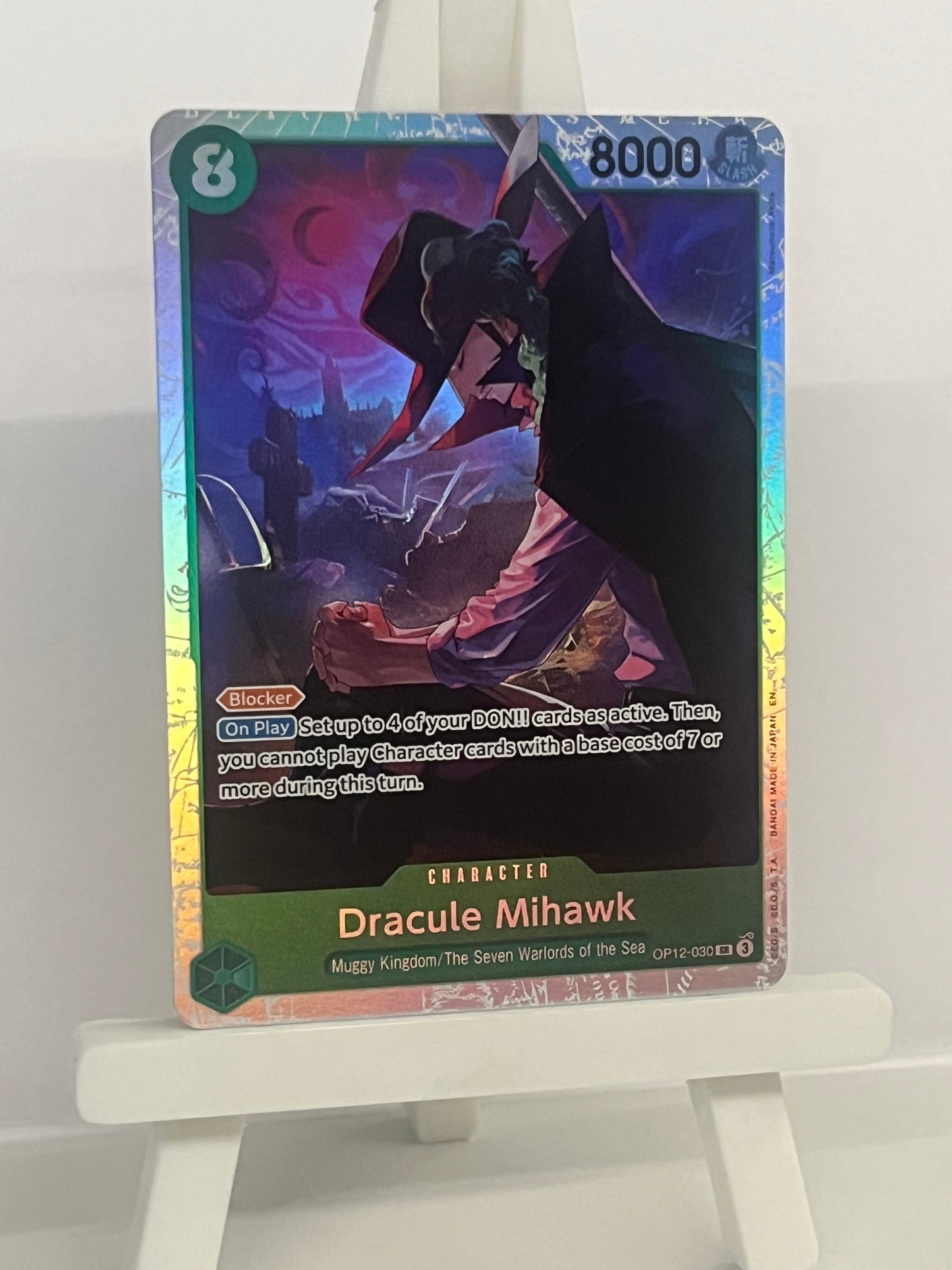 One Piece TCG - Dracule Mihawk OP12-030 Legacy of the Master - English