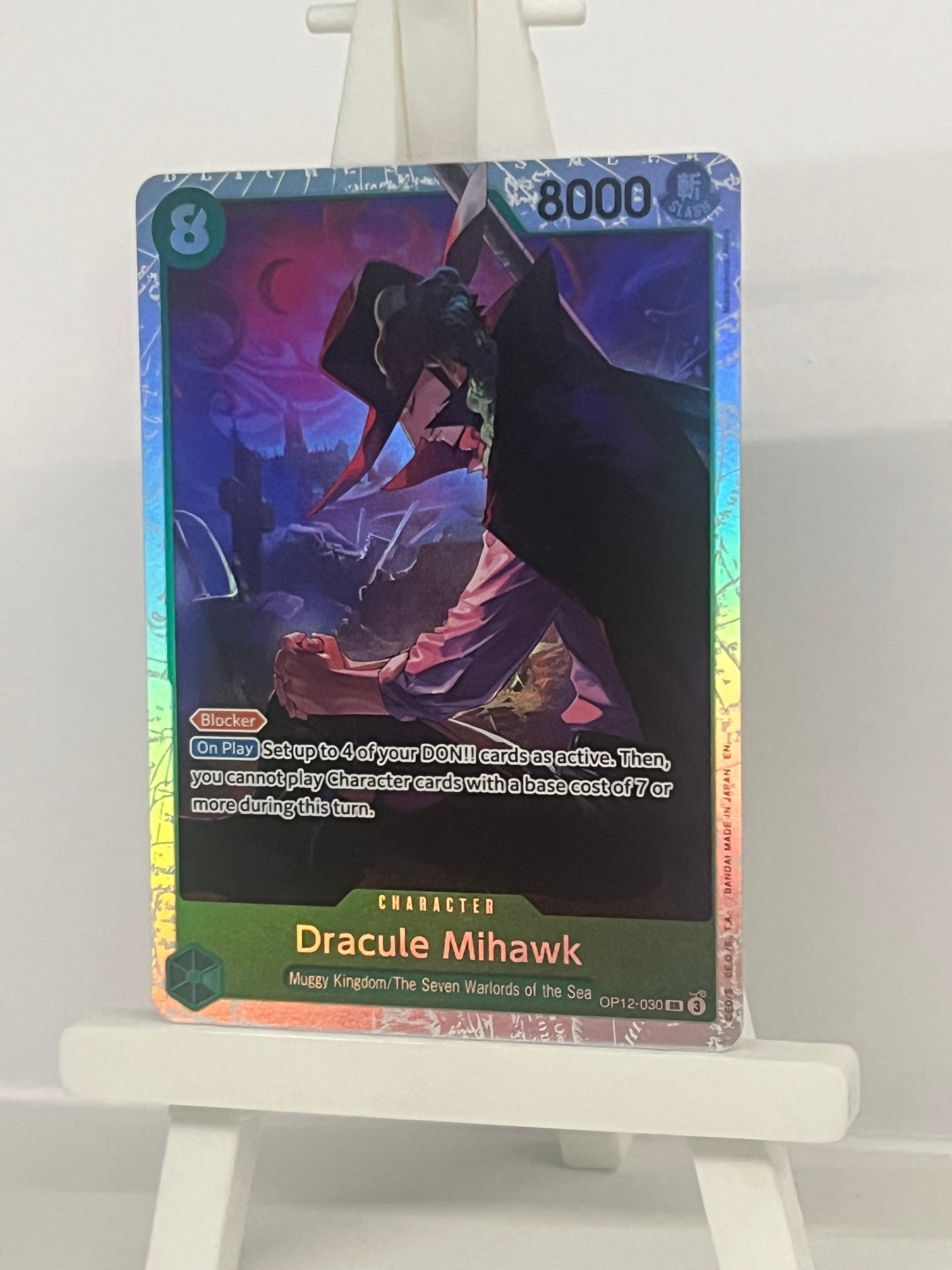 One Piece TCG - Dracule Mihawk OP12-030 Legacy of the Master - English