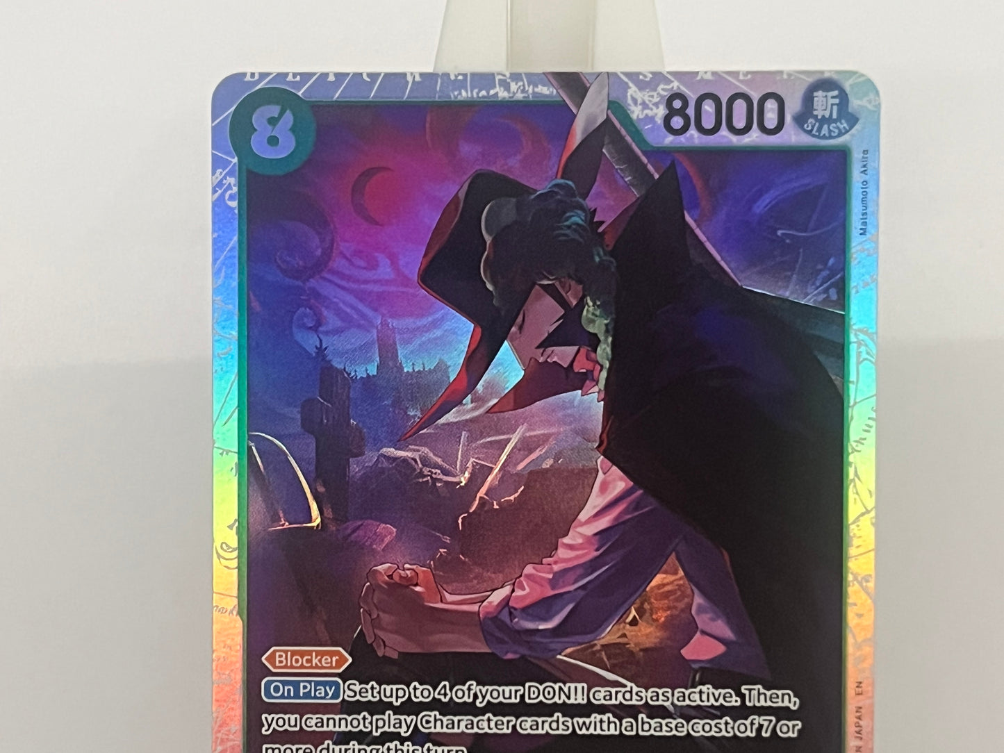 One Piece TCG - Dracule Mihawk OP12-030 Legacy of the Master - English