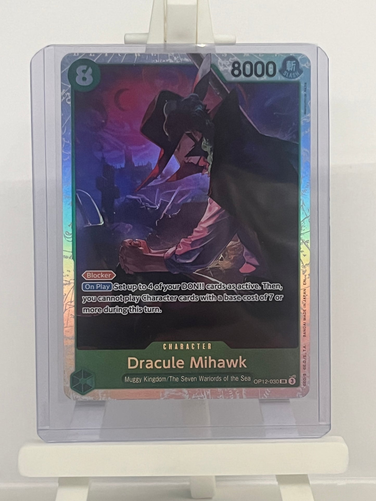 One Piece TCG - Dracule Mihawk OP12-030 Legacy of the Master - English