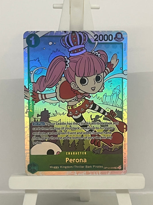 One Piece TCG - Perona OP12-034 Legacy of the Master - English