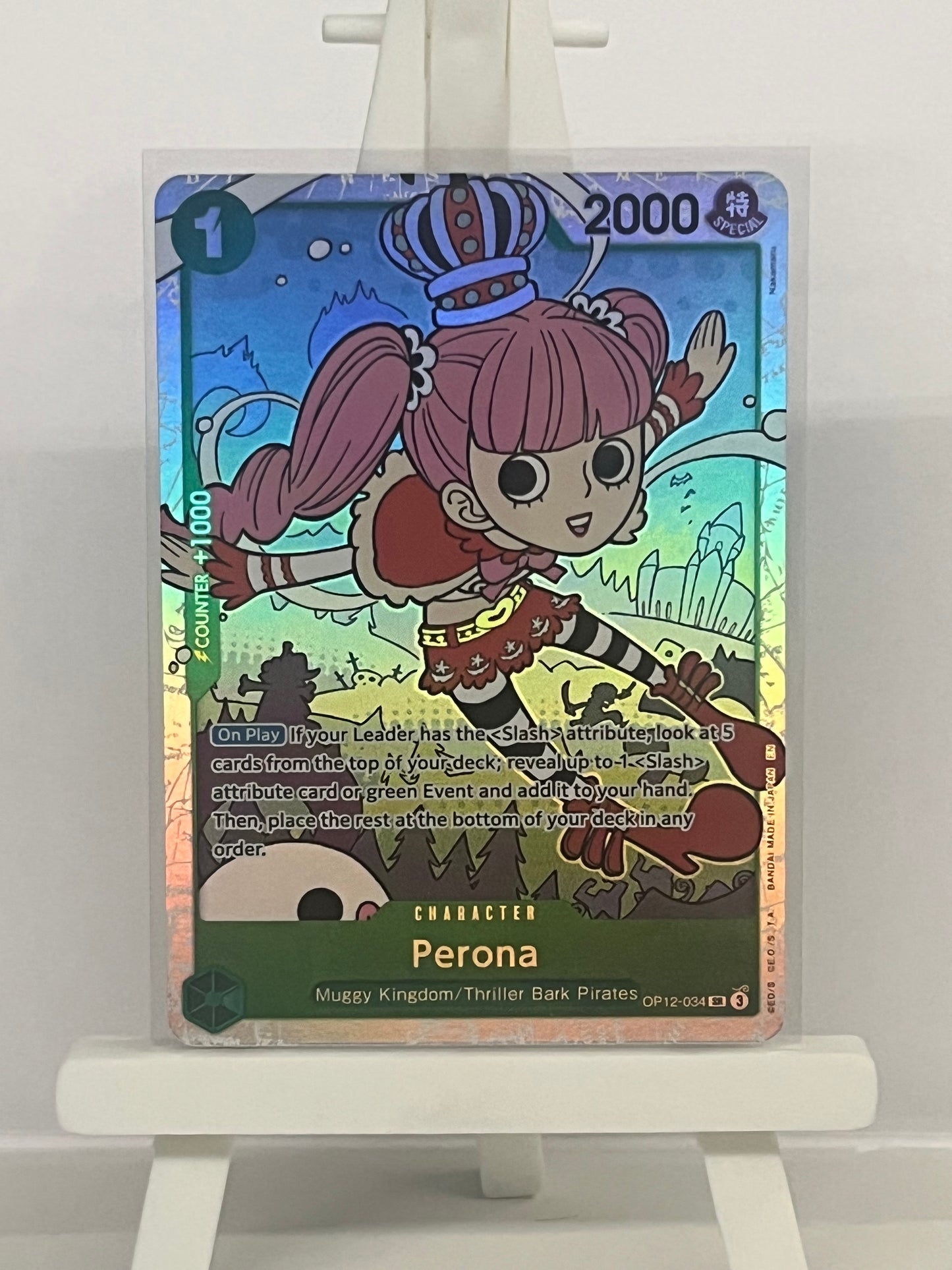 One Piece TCG - Perona OP12-034 Legacy of the Master - English