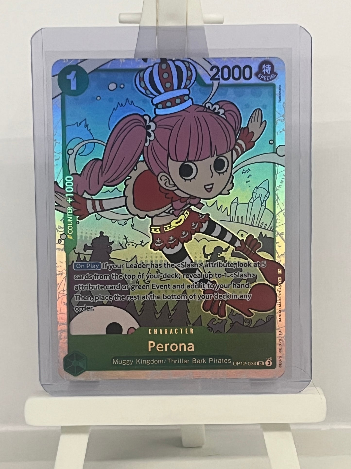 One Piece TCG - Perona OP12-034 Legacy of the Master - English