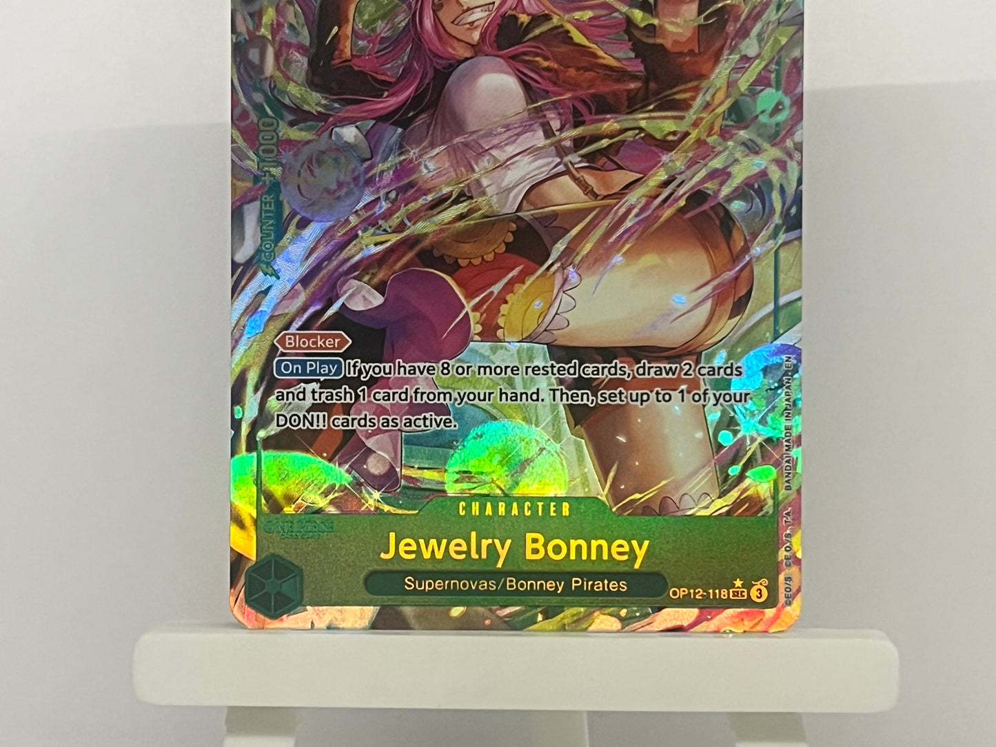 One Piece TCG - V2 Alt Art - Jewelry Bonney OP12-118 Legacy of the Master - English
