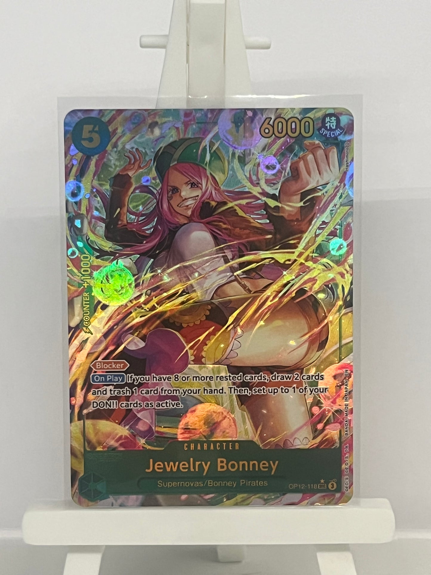 One Piece TCG - V2 Alt Art - Jewelry Bonney OP12-118 Legacy of the Master - English