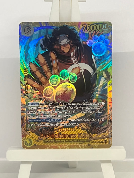 One Piece TCG - Bartholomew Kuma OP12-119 Legacy of the Master - English