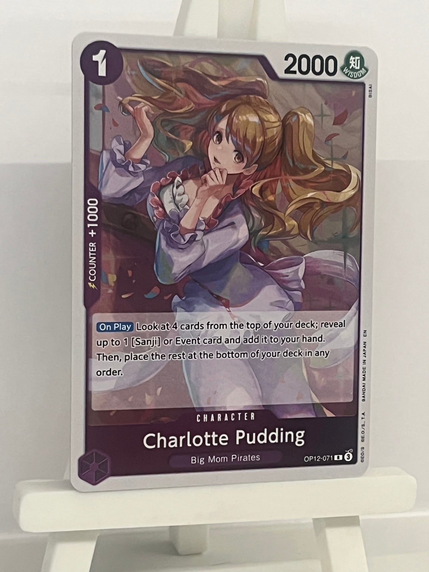 One Piece TCG - Charlotte Pudding OP12-071 Legacy of the Master - English