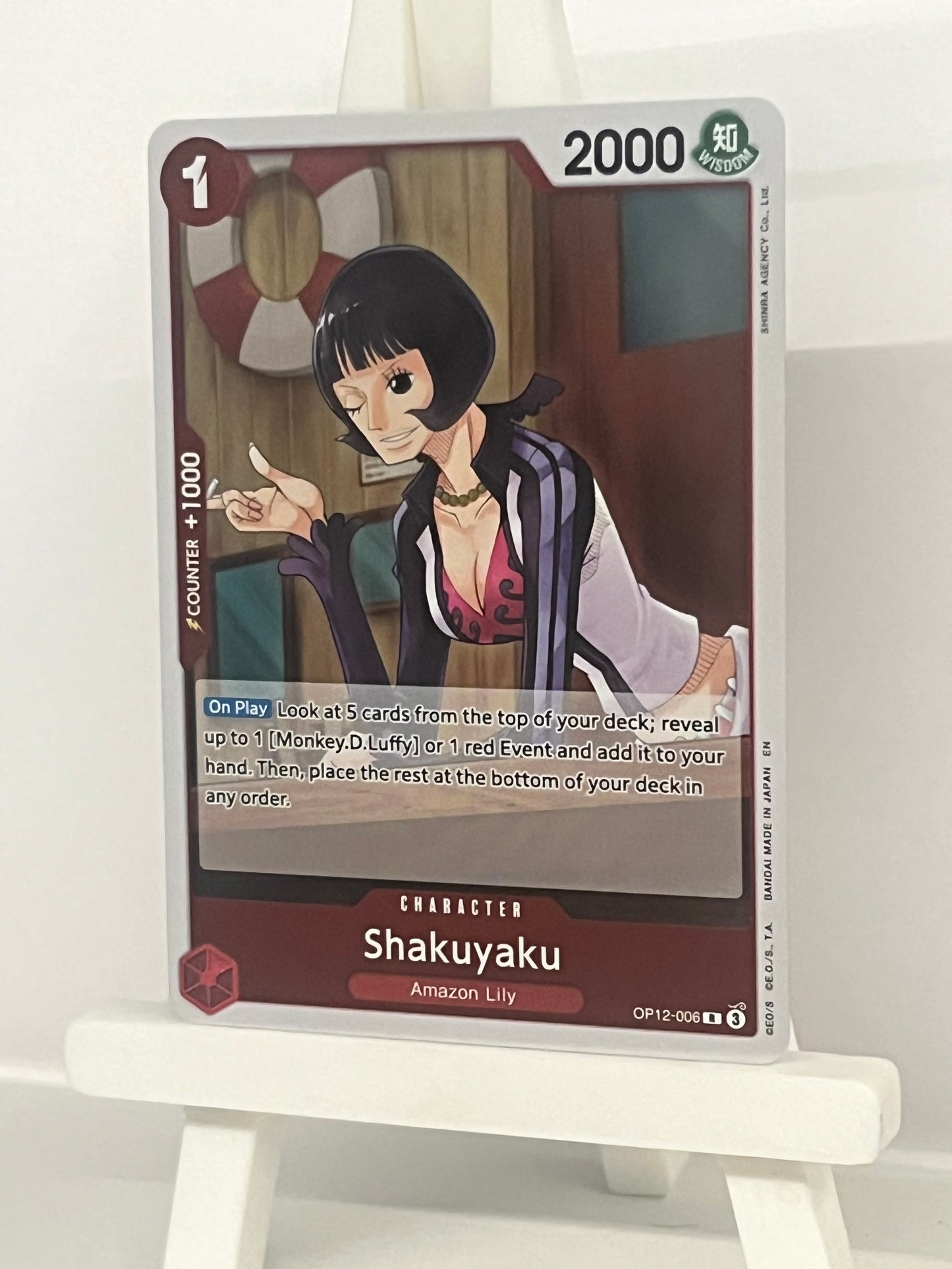One Piece TCG - Shakuyaku OP12-006 Legacy of the Master - English