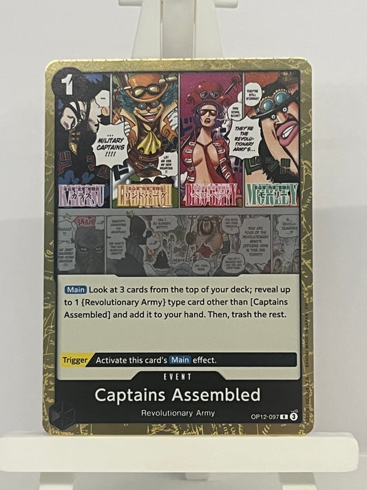 One Piece TCG - Captains Assembled Event - OP12-097 Legacy of the Master - English